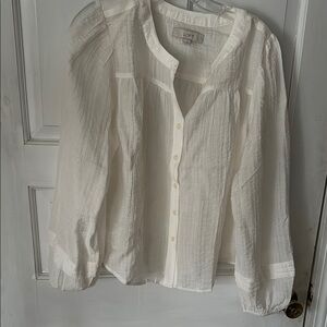 LOFT White Blouse
